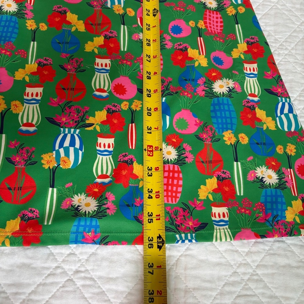 Alden Adair Azalea Dress Tennis Golf Pickleball Dress Preppy Floral Vase Xl - Picture 8 of 10